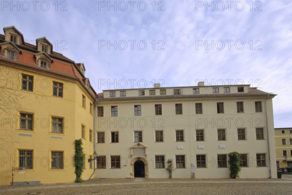 Historic Old Latin School built in 1564, Luther city Wittenberg, Fläming, Saxony-Anhalt, Germany