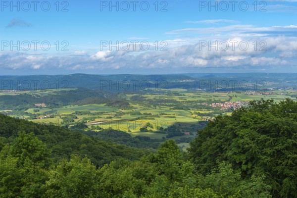 GEO nature park Park Frau Holle Land am Meissner, low mountain range, legendary figure, home of the