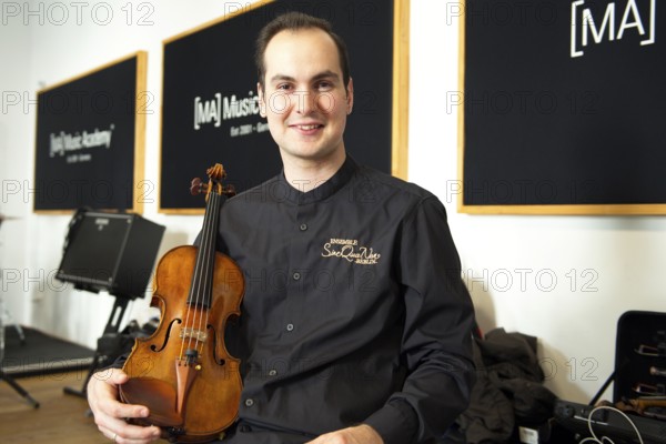 Sebestyen Sztathatosz (violinist), Ensemble SineQuaNon Berlin, Rehearsal for the concert on 15 June