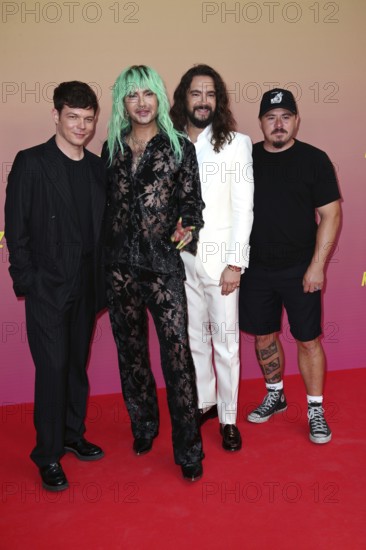 Band Tokio Hotel: Georg Listing, Bill Kaulitz, Tom Kaulitz and Gustav shepherd - Special Screening