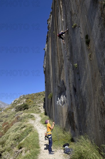 Plakias Main Cliff, Crete, Greece, 23 May 2025 < english> Plakias Main Cliff, Crete, Greece, May