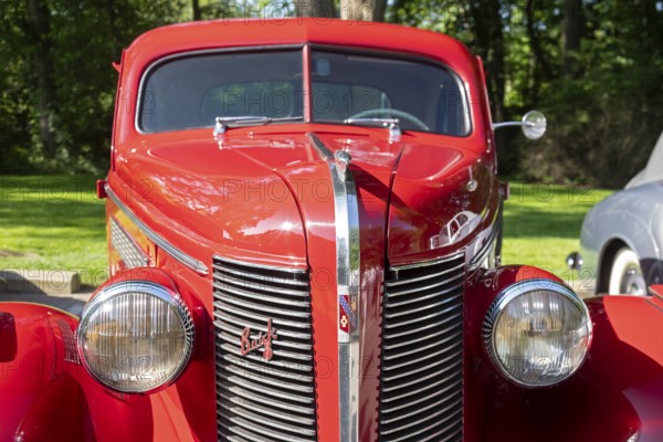 Grosse Pointe Shores, Michigan - The 1937 Buick Century 66S Sports Coupe was on display for the