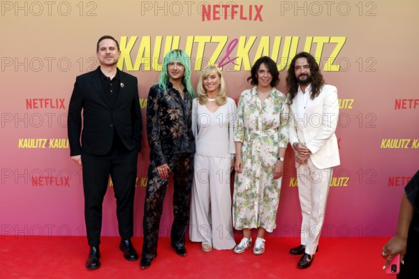 Christoph Weigl, Bill Kaulitz, Katja Hofem, Wiebke Schodder and Tom Kaulitz at the special