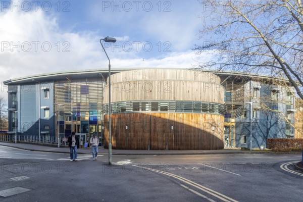 Rear of the Henley Business School building, Whiteknights Campus, University of Reading, Reading,