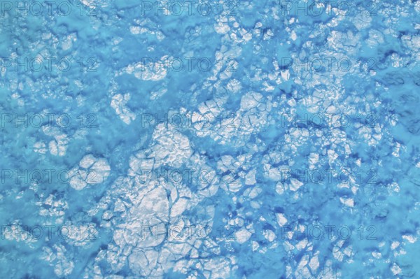 Aerial view of surface lakes (glacial/proglacial lakes), climate change, global warming, Arctic
