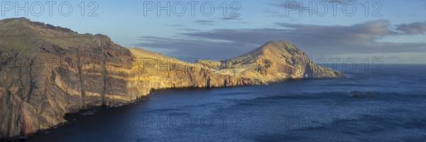 Sunset, volcanic peninsula, Ponta de São Lourenço, Ponta de Sao Lourenco, rocky coast, Punta de San