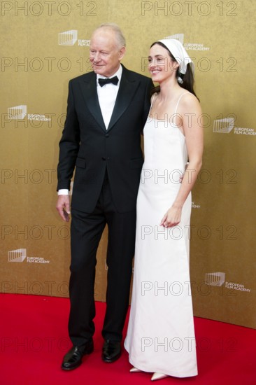 Stellan Skarsgard, Renate Reinsve, EUROPEAN FILM AWARDS Berlin 2026, photo call at the House of