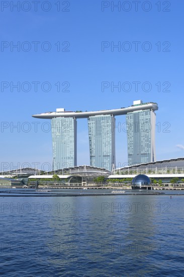 Marina Bay Sands, MBS, luxury 5-star hotel and integrated resort in Downtown Core of the city