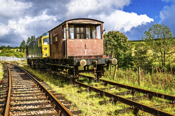 Whitrope Station, Waverley Line, Waverley Route, Whitrope Tunnel, Scottish Borders, Scotland, UK