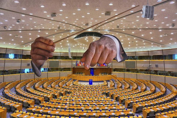 Conductors' hands, Who conducts whom in the European Parliament (unofficially also European