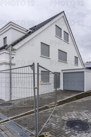 New development area Am alten Angerbach in Duisburg-Huckingen, on approx. 17 hectares, 300 new