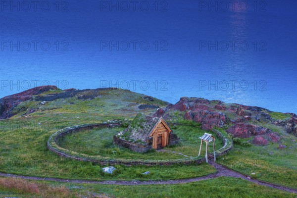 The Tjodhildes Church reconstruction, the first Christian church on the North American continent,