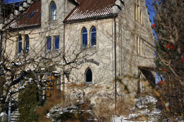 Restaurant Altes Forsthaus bei Schloss Lichtenstein, restaurant, historic building, architecture,