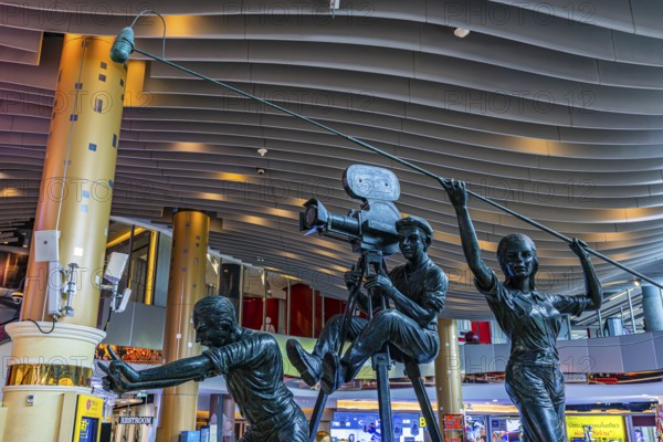 Themed shopping mall, Hollywood theme, luxury stores, Terminal 21, Bangkok, Thailand's metropolis,