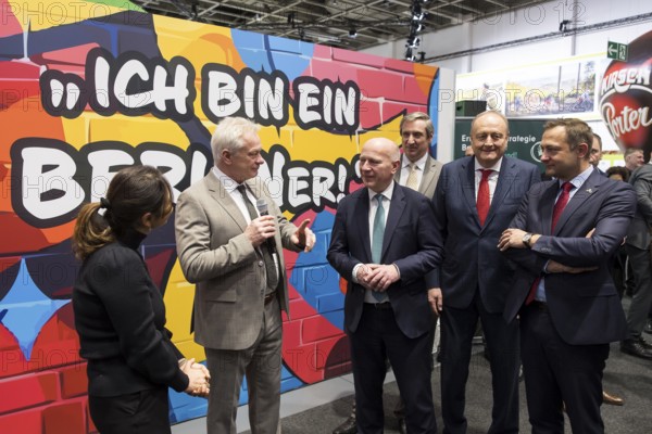 Alios Rainer (Federal Minister of Agriculture, Food and Home Affairs), Kai Wegner (Governing Mayor