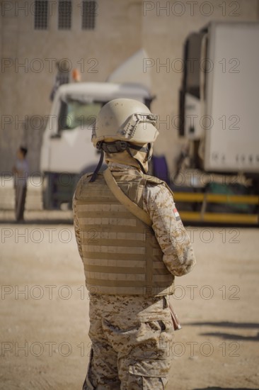 In Seiyun, Yemen on January 04, 2026, soldiers of the Yemeni Armed Forces take full control of the