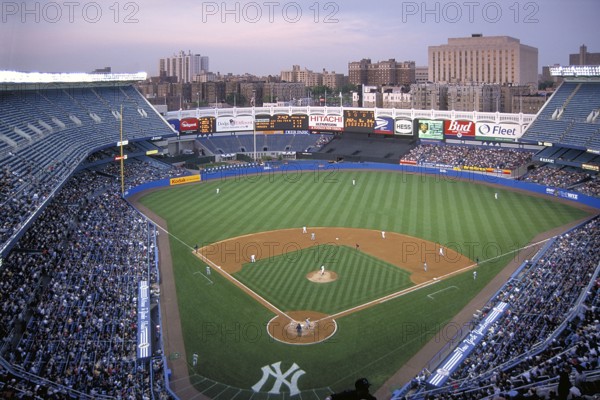 Baseball at Yankee Stadium, existed from 1923 to 2008, then demolished, Bronx, New York City, USA,