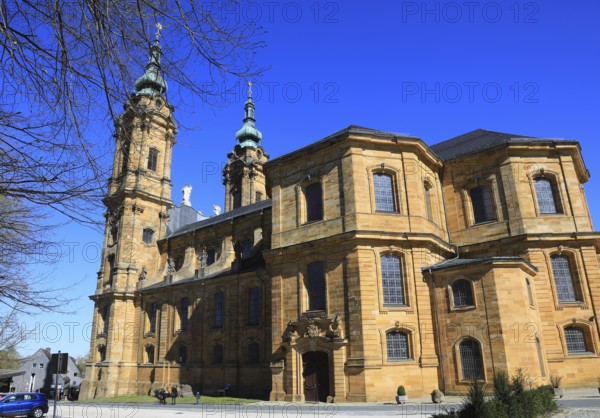 Pilgrimage church Basilica Vierzehnheiligen near Bad Staffelstein, Lichtenfels district,
