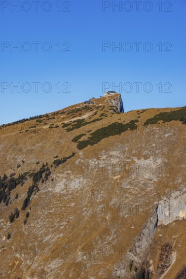 Sankt Wolfgang, Purtschellersteig to the summit of Schafberg, Osterhorn Group, Salzkammergut, Upper