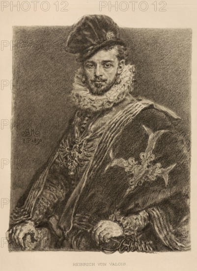 Henry III of France (born 19 September 1551 in Fontainebleau, died 2 August 1589 in Saint-Cloud),