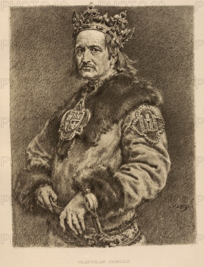 Jogaila (born in front of 1362, died 1 June 1434) was Grand Duke of Lithuania from 1377 to 1381,