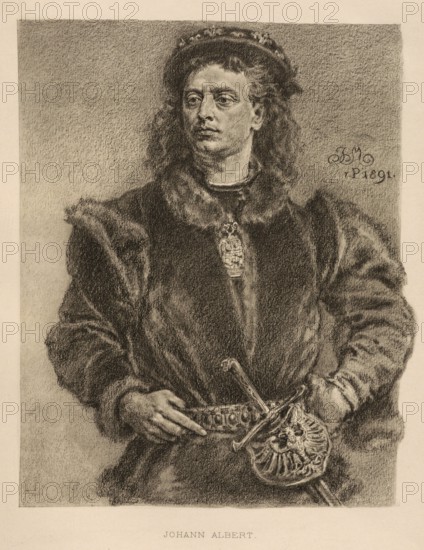 Johann I Albrecht, Jan I Olbracht, (born 27 December 1459 in Krakow, died 17 June 1501 in Thorn)