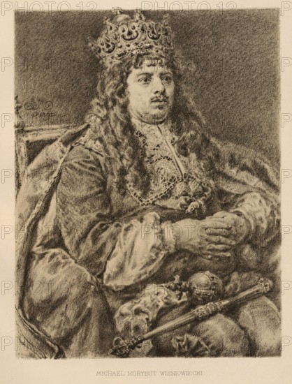 Michael Korybut Wisniowiecki, Michal Korybut Wisniowiecki, born 31 May 1640, died November 10 1673,
