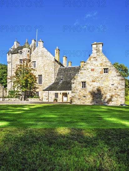 Ferniehirst Castle, Oxnam, Jedburgh, Scottish Borders, Roxburghshire, Scotland, UK