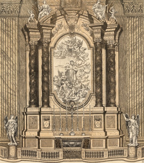 Scene from the biblical story, In the late Renaissance and Baroque periods (ca. 1550-1750), altars