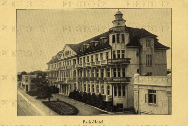 Baltic resort Arendsee, Park-Hotel, Kühlungsborn, Rostock district, Mecklenburg-Western Pomerania,