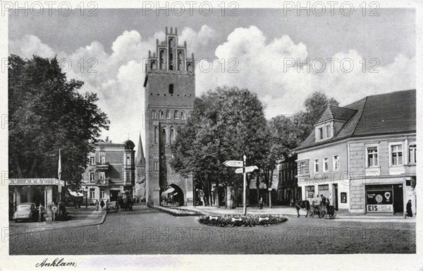Anklam, small town in the district of Vorpommern-Greifswald in Mecklenburg-Western Pomerania,