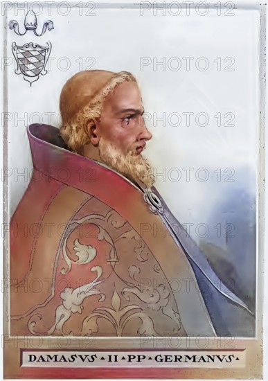 Damasus II, previously Poppo of Brixen (probably born in Pildenau near Ering, Lower Bavaria, died 9