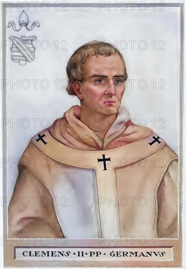 Clemens II, secular name Suitger (Suidger), Count of Morsleben and Hornburg (born 1005 in Hornburg,