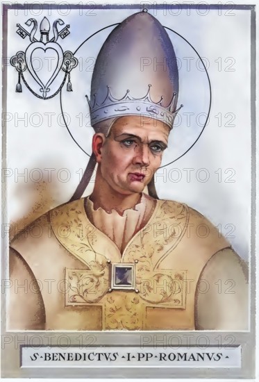Benedict I (born in Rome, died 30 July 579) was Bishop of Rome from 2 June 575 until his death,