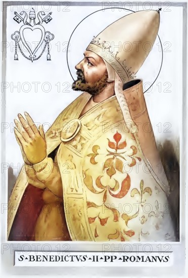 Saint Benedict II (born in Rome, died 8 May 685, ibid.) was pope from 683 to 685, Historical,