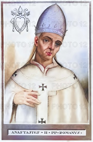 Anastasius II (born in Rome, died 19 November 498 ibid. (1) was pope from 24 November 496 until his