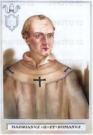Hadrian II (born 792, died 14 December 872 in Rome) was pope for exactly five years from his