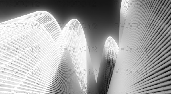 Black and white photography, Zayed National Museum in Abu Dhabi, memorial to the late Zayed bin