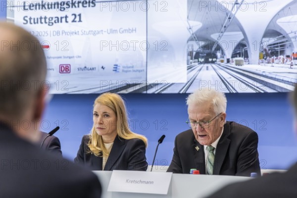 Special meeting of the Stuttgart 21 Steering Committee with DB CEO Evelyn Palla and