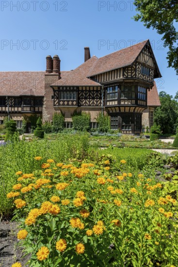 Cecilienhof Palace, location of the Potsdam Conference in the New Garden, Potsdam