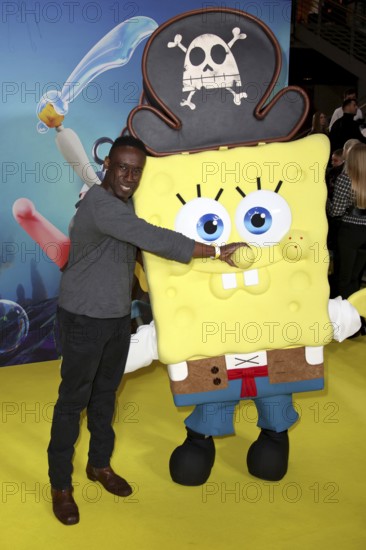 Jerry Kwarteng - German premiere of SpongeBob SquarePants: Pirates Ahoy!, cinema in the