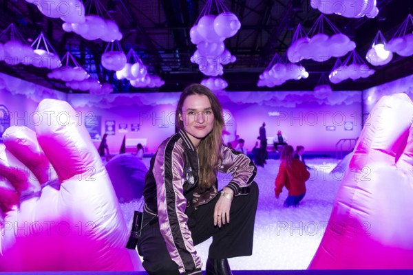 Josephin bush at the opening of Bubble Planet - The Adventure Museum for All Senses at Arena