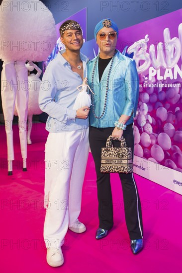 Marcell Damaschke and Julian F.M. Stöckel at the opening of Bubble Planet - The Adventure Museum