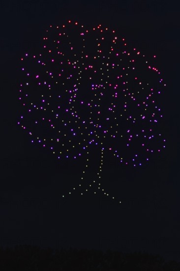 D, drone show