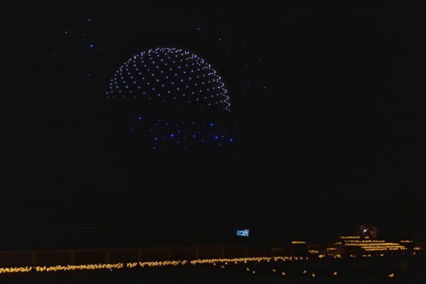 D, drone show