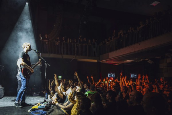 Billy Lunn, singer and guitarist from The Subways live on For Eternity Tour 2025 at Hole44 in
