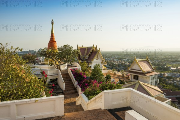 Wat Khao Chong Krachok, Prachuap Khiri Khan, Prachuap Khiri Khan Province, Central Thailand,