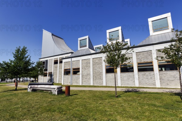 Utzon Center, experimental cultural center for architecture, design, art and communication, modern