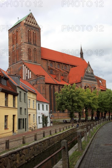 St. Nicholas Church, important building of North German brick Gothic and part of the UNESCO World