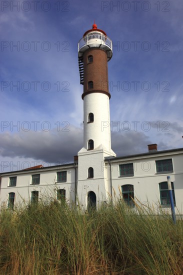 Timmendorf lighthouse on the island of Poel on the Baltic Sea, Northwest Mecklenburg district,